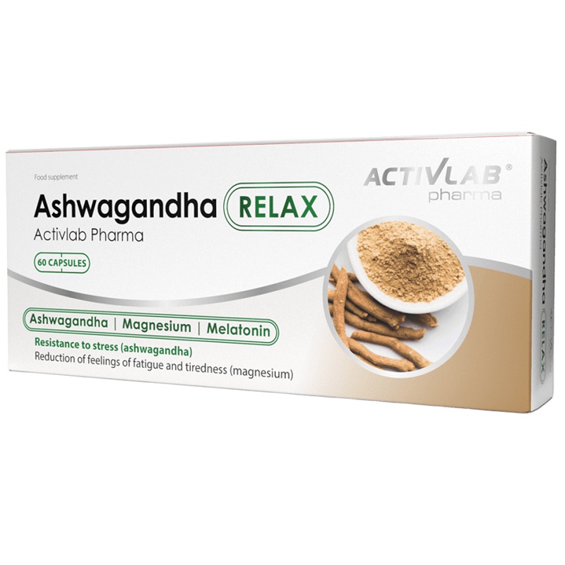 Activlab Pharma Ashwagandha RELAX, 60 Capsules