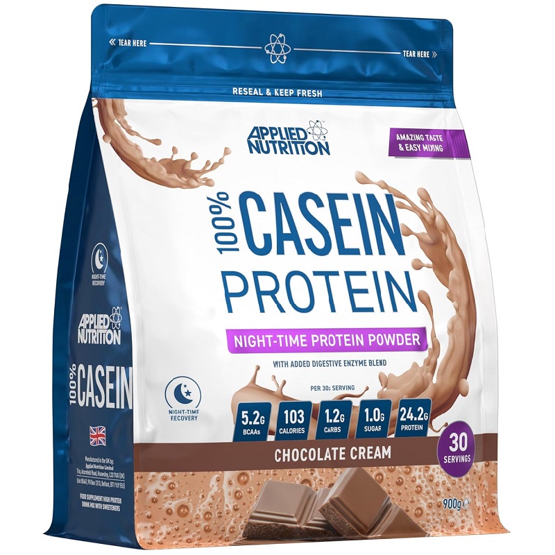 Applied Nutrition 100% Casein Protein, 900 Grams