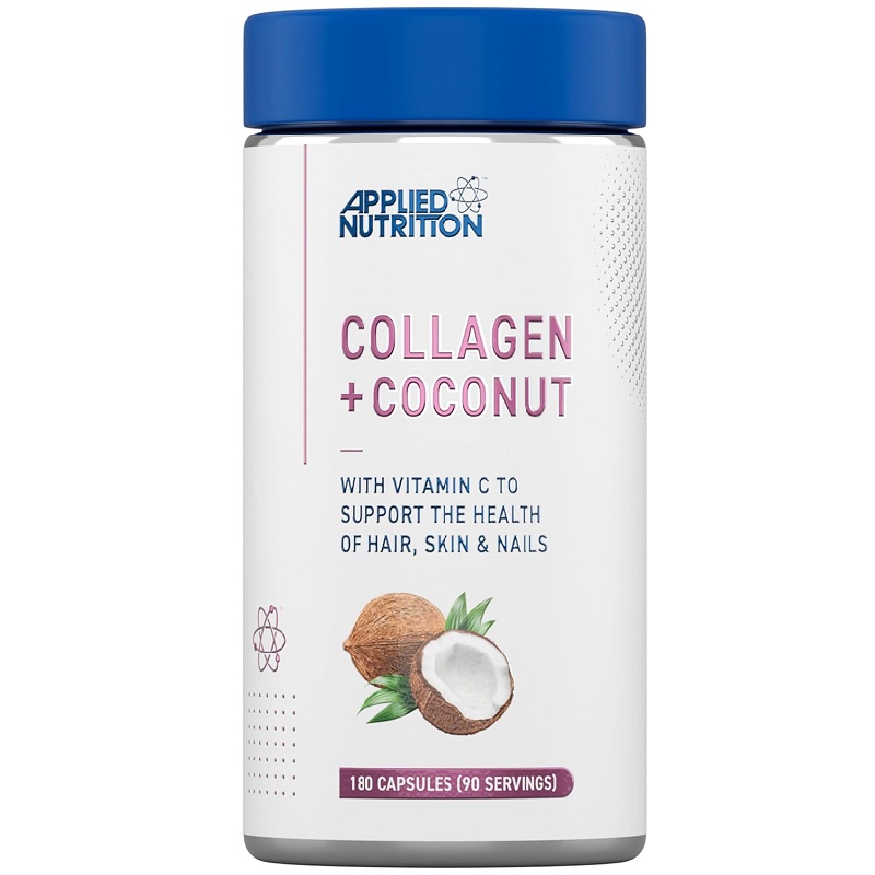 Applied Nutrition Collagen + Coconut, 180 Capsules