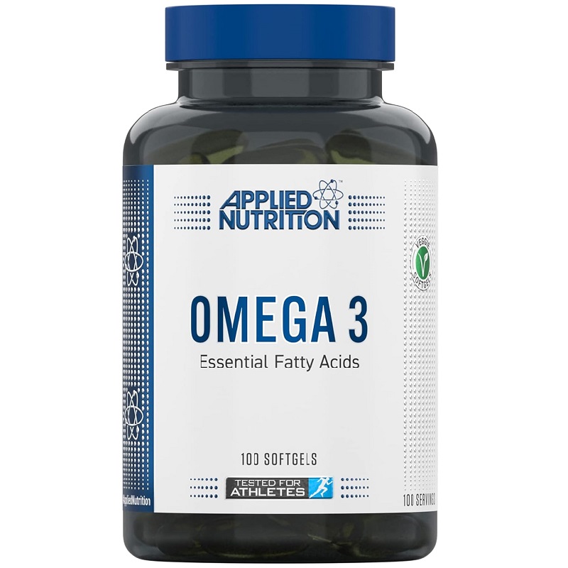 Applied Nutrition Omega 3, 100 Softgels
