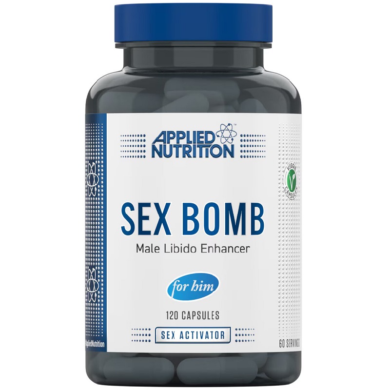 Applied Nutrition Sex Bomb for Him, 120 Capsules