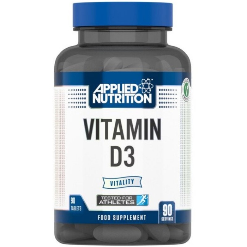 Applied Nutrition Vitamin D3, 90 Capsules