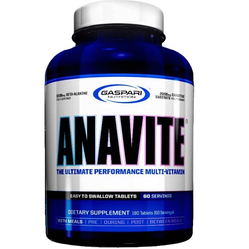 Gaspari Nutrition Anavite, 180 Tablets