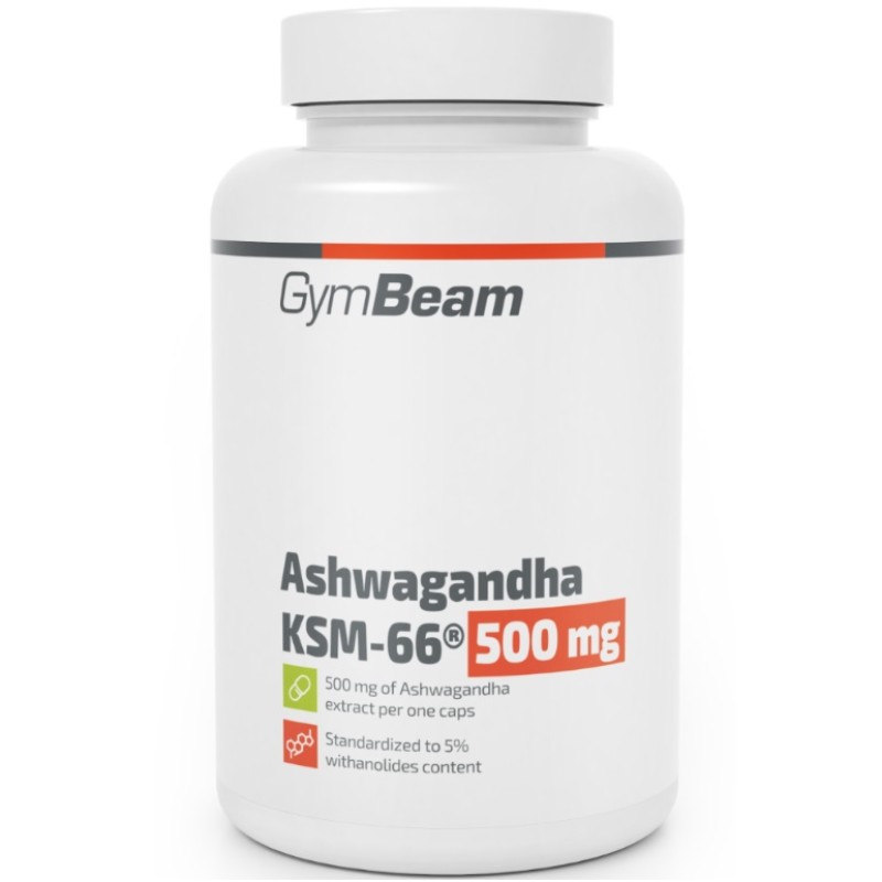 Gym Beam Ashwagandha KSM-66 500 mg, 90 Capsules