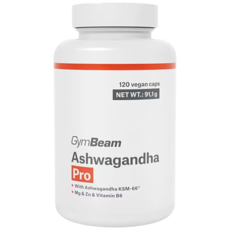 Gym Beam Ashwagandha Pro, 120 Capsules