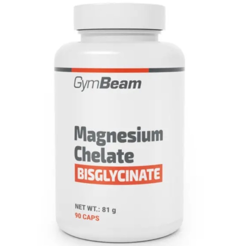 Gym Beam Chelated Magnesium Bisglucinate, 90 Capsules
