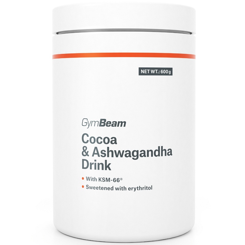 Gym Beam Cocoa and Ashwagandha Drink, 600 Grams
