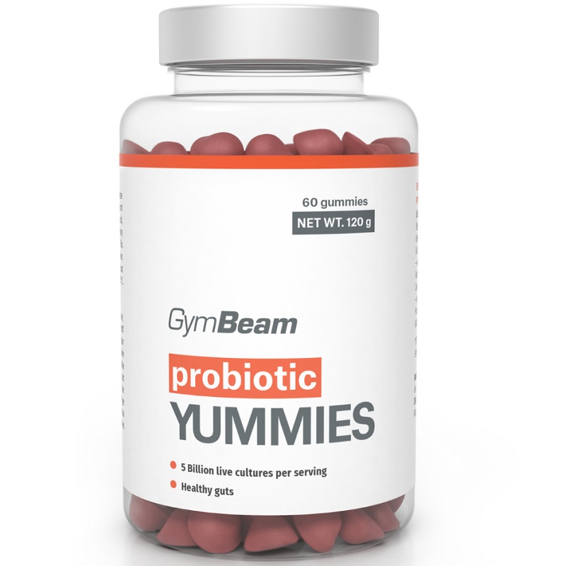 Gym Beam Probiotic Yummies, 60 Gummies