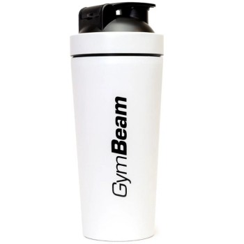 Gym Beam Shaker Steel White, 750 ml