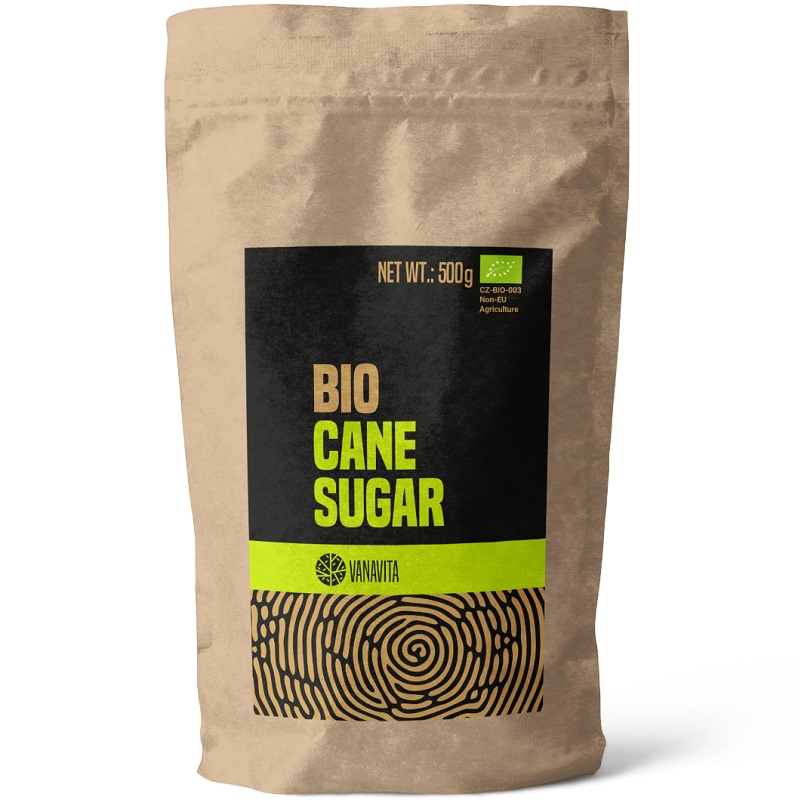 Gym Beam VanaVita Bio Cane Sugar, 500 Grams