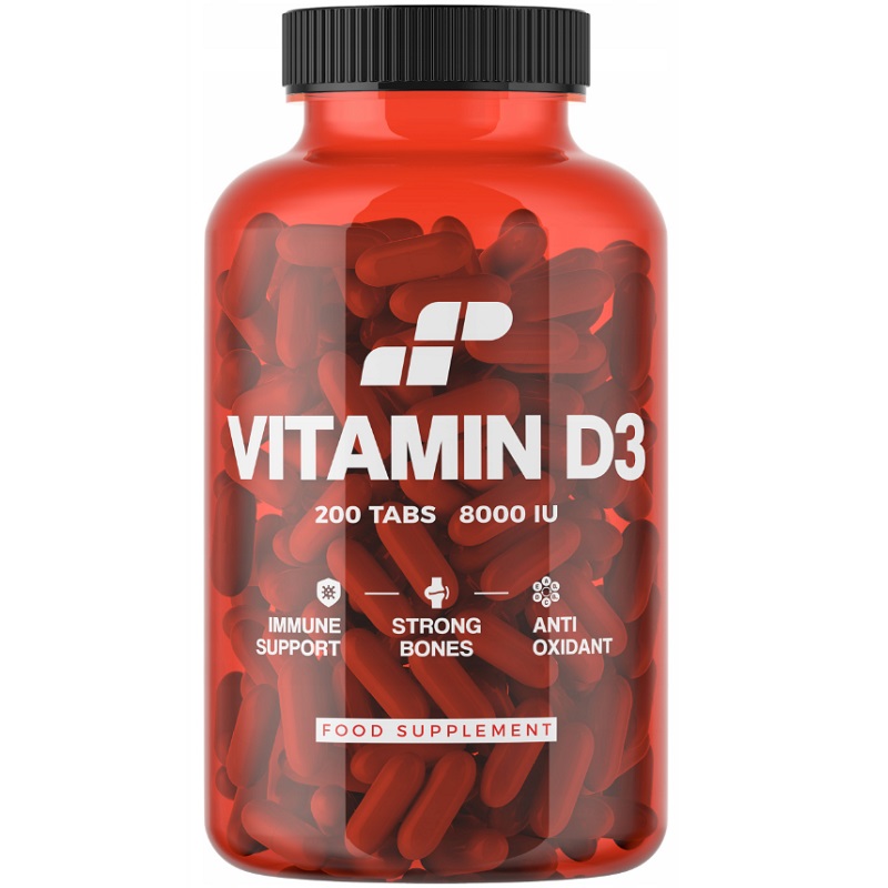 MP Sport Vitamin D3 8000IU, 200 Tablets