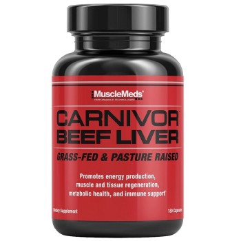 MuscleMeds Beef Liver, 180 Capsules
