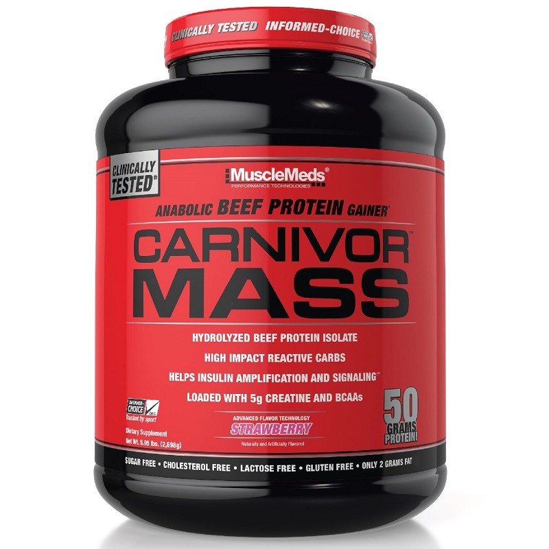 MuscleMeds Carnivor Mass, 2688/2716 Grams