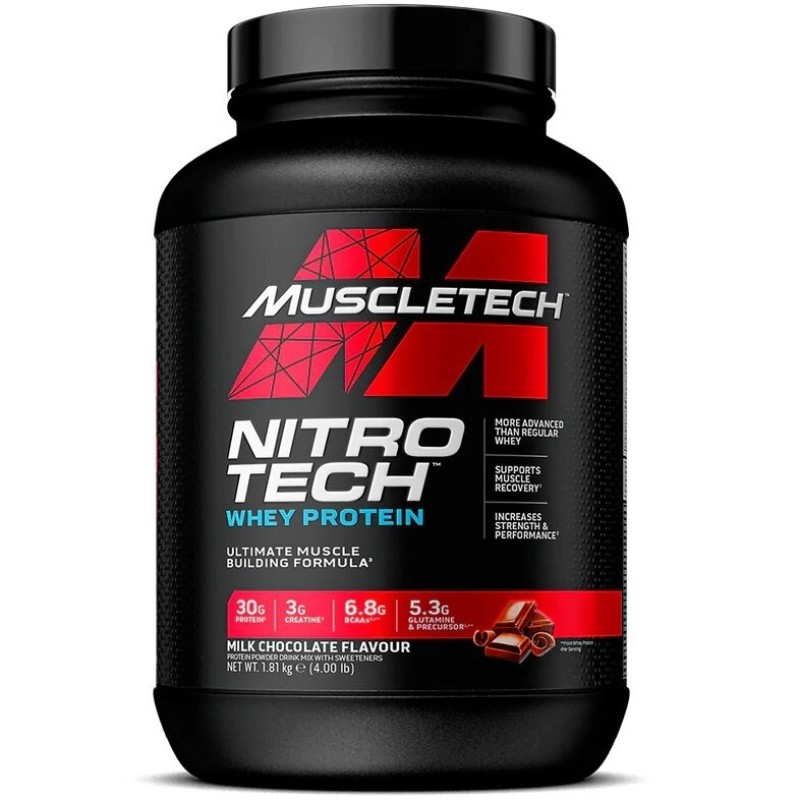 MuscleTech Nitro Tech Whey Protein, 1810/1820 Grams