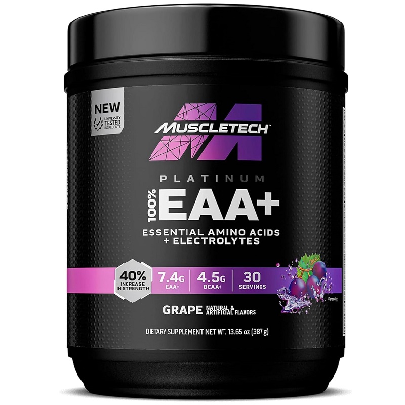 MuscleTech Platinum 100% EAA+, 387/401 Grams