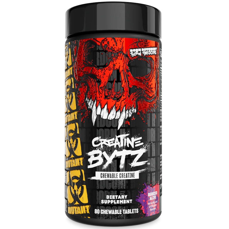 Mutant Creatine Bytz Chewables, 80 Chewables
