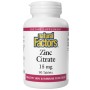 Natural Factors Zinc Citrate 15 mg, 90 Tablets
