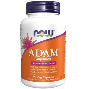 NOW Adam Men's Multiple Vitamin, 90 Veg Capsules