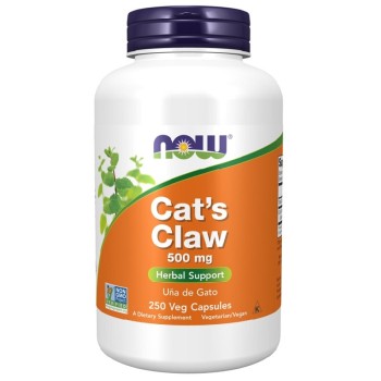 NOW Cat's Claw 500mg, 250 Veg Capsules