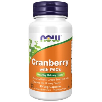 NOW Cranberry with PACs, 90 Veg Capsules
