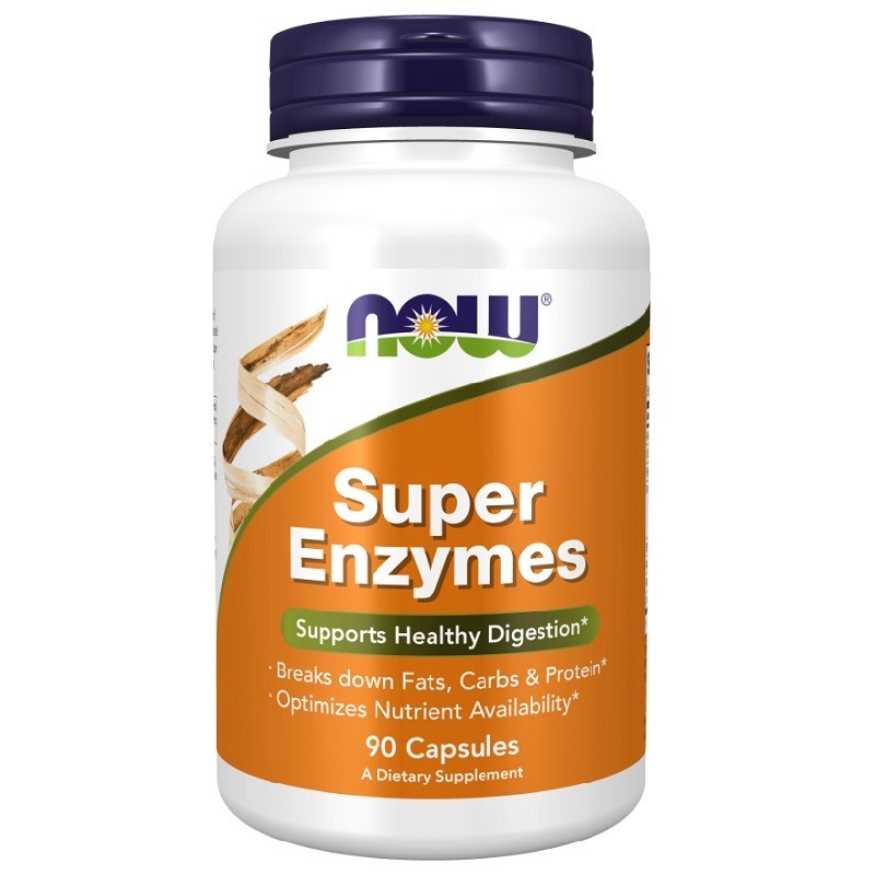 NOW Super Enzymes, 90 Capsules