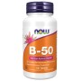 NOW Vitamin B-50, 100 Tablets