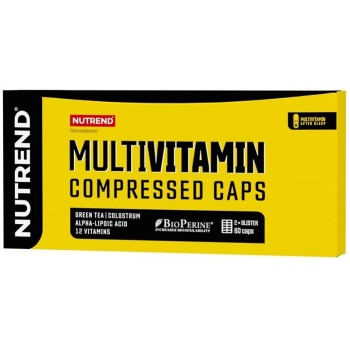 Nutrend MultiVitamin Compressed Caps, 60 Capsules