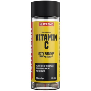 Nutrend Vitamin C with Rosehip, 60 Capsules