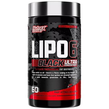 Nutrex Lipo 6 Black Ultra Concentrate, 60 Capsules EU