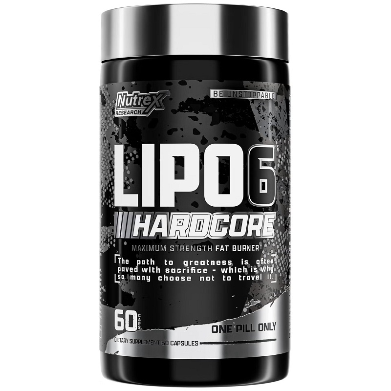 Nutrex Lipo 6 Hardcore, 60 Capsules