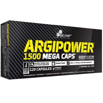 Olimp Nutrition Argi Power 1500 Mega Caps, 120 Capsules