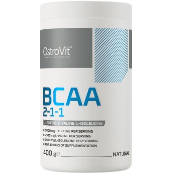 OstroVit BCAA 2-1-1 Natural, 400 Grams