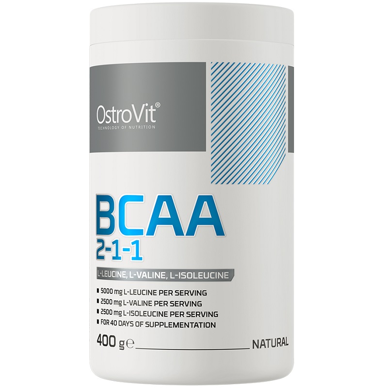 OstroVit BCAA 2-1-1 Natural, 400 Grams