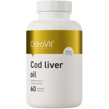 OstroVit Cod Liver Oil, 60 Capsules