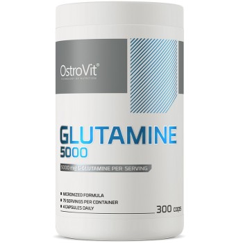 OstroVit Glutamine 5000 mg, 300 Capsules