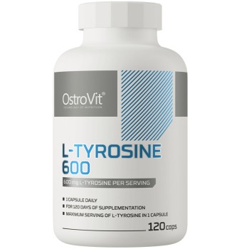OstroVit L-Tyrosine 600 mg, 120 Capsules