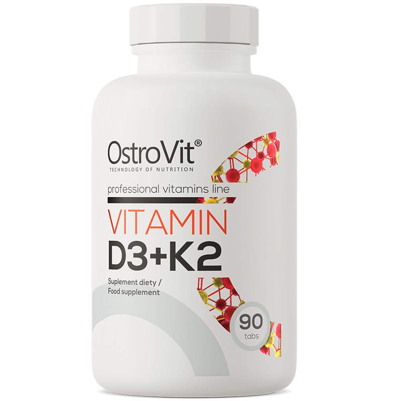 OstroVit Vitamin D3 + K2, 90 Tablets