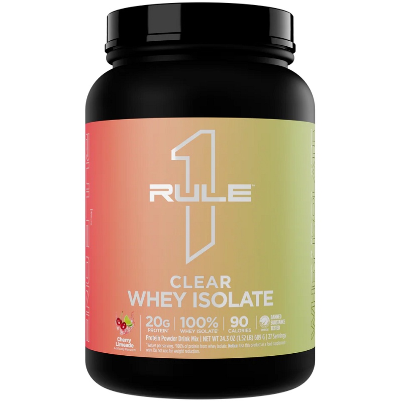 Rule1 Clear Whey Isolate, 689 Grams