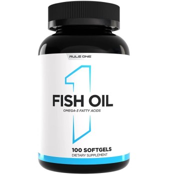 Rule1 Fish Oil Omega-3, 100 Softgels