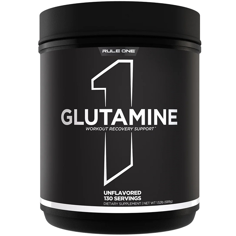 Rule1 Glutamine Natural, 689 Grams