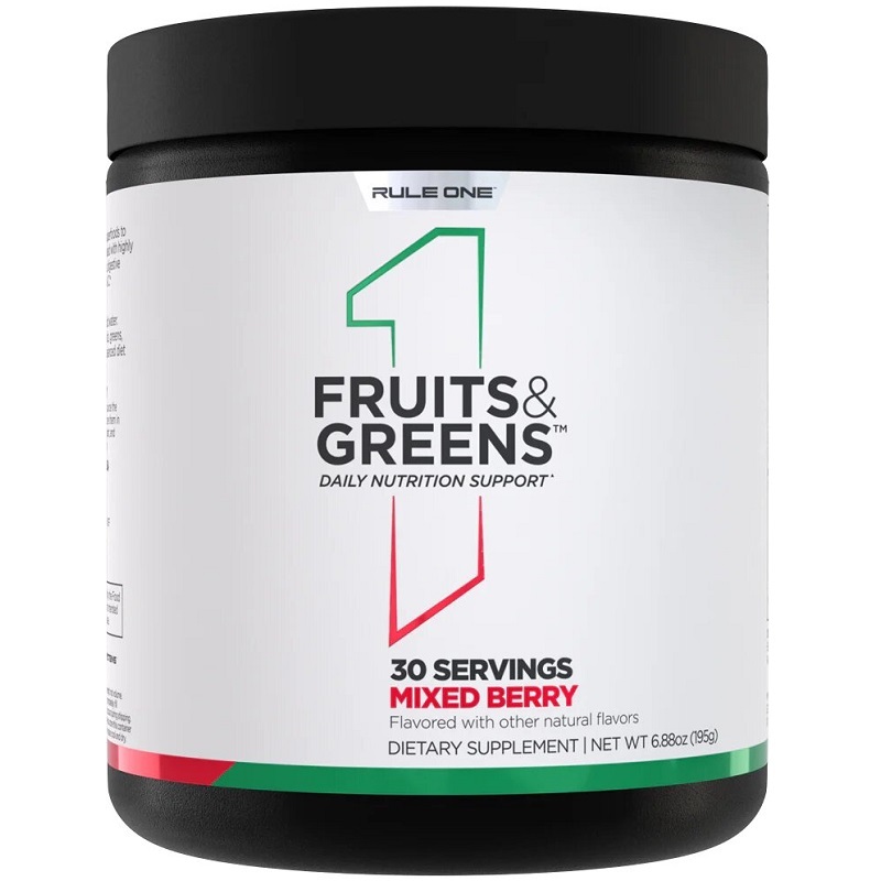 Rule1 Fruits and Greens, 195 Grams