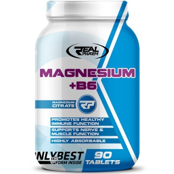 Real Pharm Magnesium + B6, 90 Tablets