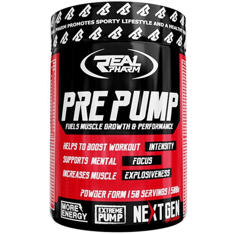 Real Pharm Pre Pump, 500 Grams