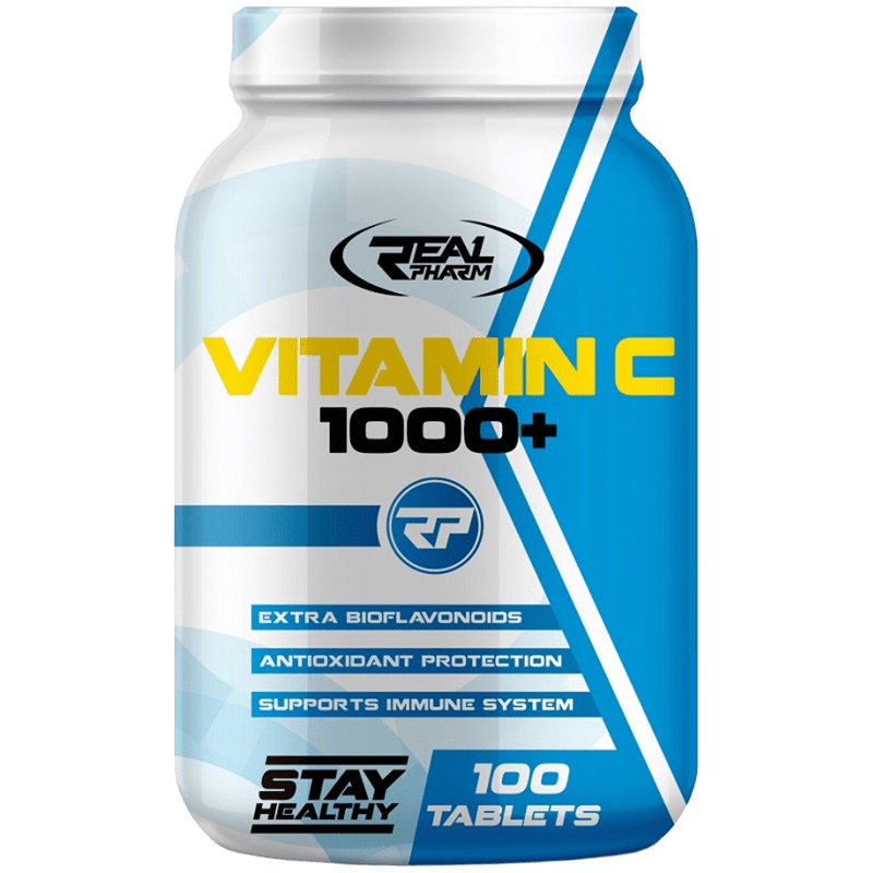Real Pharm Vitamin C 1000, 100 Tablets