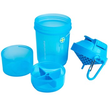 SmartShake Original2GO Neon Blue, 600 ml