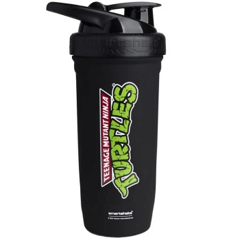 SmartShake Reforce Stainless Steel TMNT Classic Logo Black, 900 ml.
