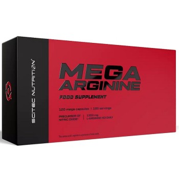 Scitec Nutrition Mega Arginine, 120 Capsules