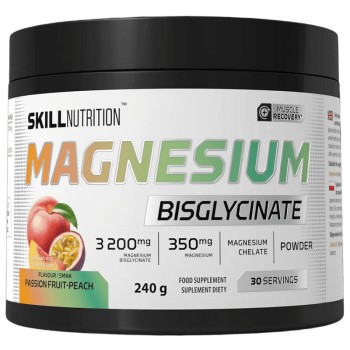 Skill Nutrition Magnesium Bisglycinate Powder, 240 Grams