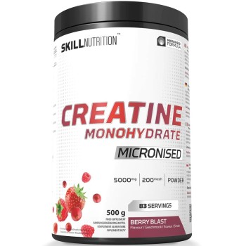Skill Nutrition Micronised Creatine Monohydrate Flavoured, 500 Grams