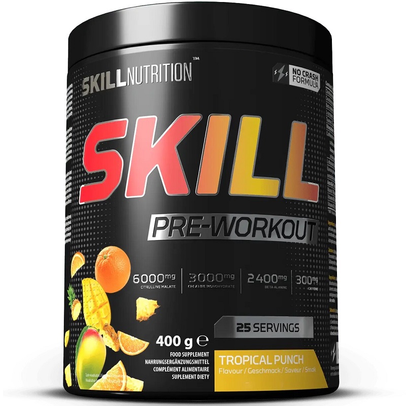 Skill Nutrition Skill Pre-Workout, 400 Grams